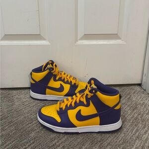 Nike Dunk High - Lakers